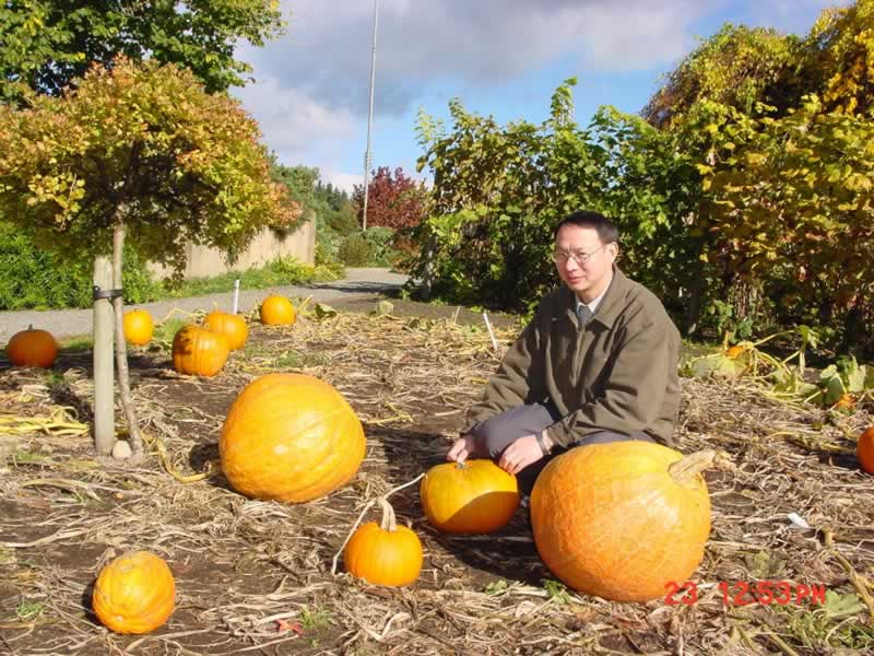 2002年于加拿大UBC植物园内